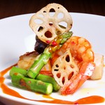 おまかせ魚介鉄板焼き