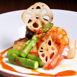 おまかせ魚介鉄板焼き