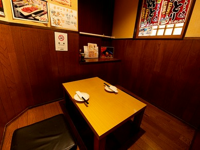 ゆったりとくつろげる半個室