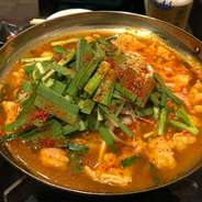 ホルモン好きにはたまらない甘辛鍋