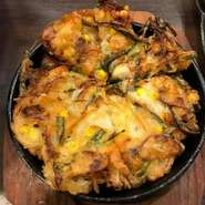 当店人気No.1のチヂミ