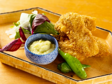 地物をなるべく使った季節ごとに代わるおまかせ料理