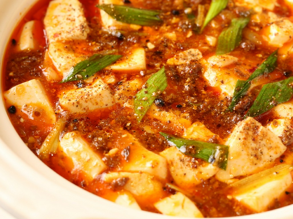 山椒の効いた本場四川風麻婆豆腐