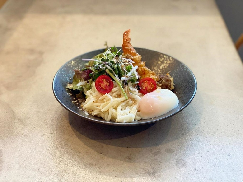 【ランチ限定】薬味たっぷり天ぷらサラダ定食