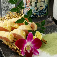 朝引き但馬鶏をレアな天ぷらで存分に『鶏ささみのレア天』