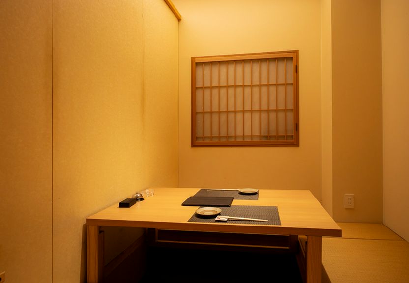 接待利用にもうってつけの個室席