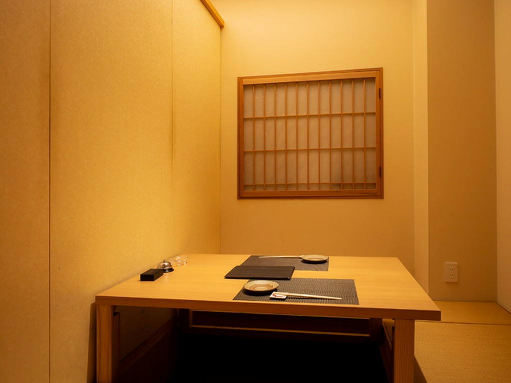 接待利用にもうってつけの個室席