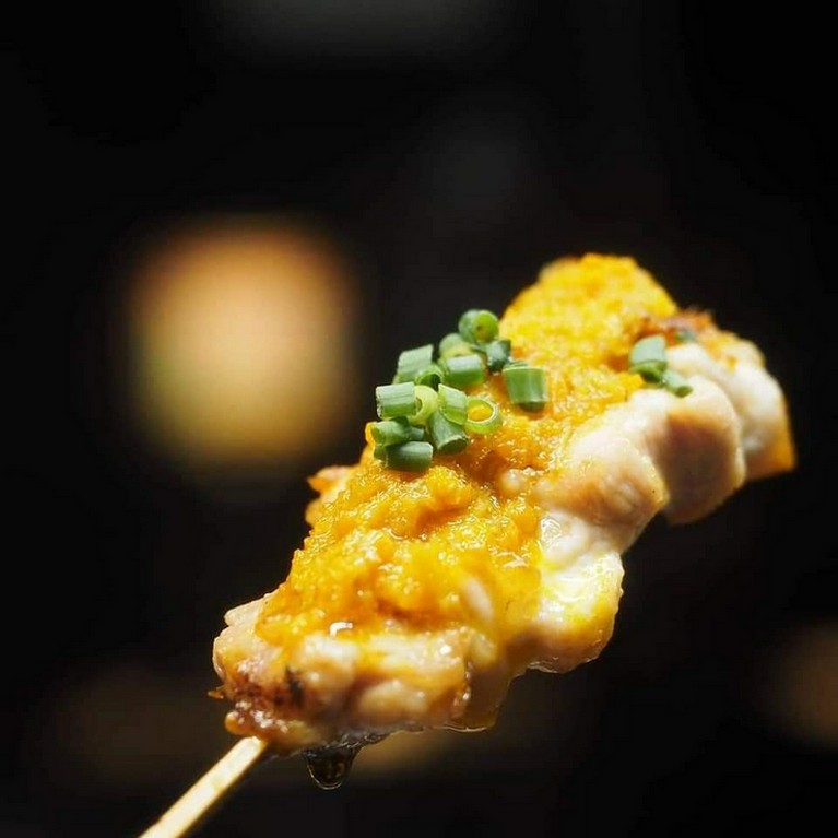 上海蟹の濃厚醤串