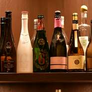 ワインはもちろん、イタリアンと相性の良い日本酒もラインナップ。秋田県の蔵元『新政酒造』の日本酒が常時全種類取り揃えられているのがうれしいところです。その独特のフルーティー感がたまりません。