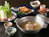 『水炊き』をはじめ多彩なメニューを味わえるコース『桐』4,290円