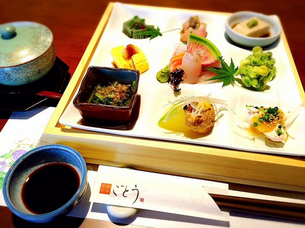 女子会にお勧め、旬彩茶寮　ごとうの定番の料理