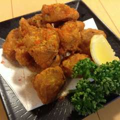 メカジキのアゴ肉の唐揚げ
