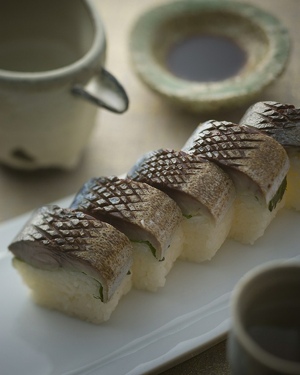 お土産の鯖寿司は絶対予約してください。
