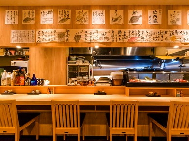 カウンター席がある