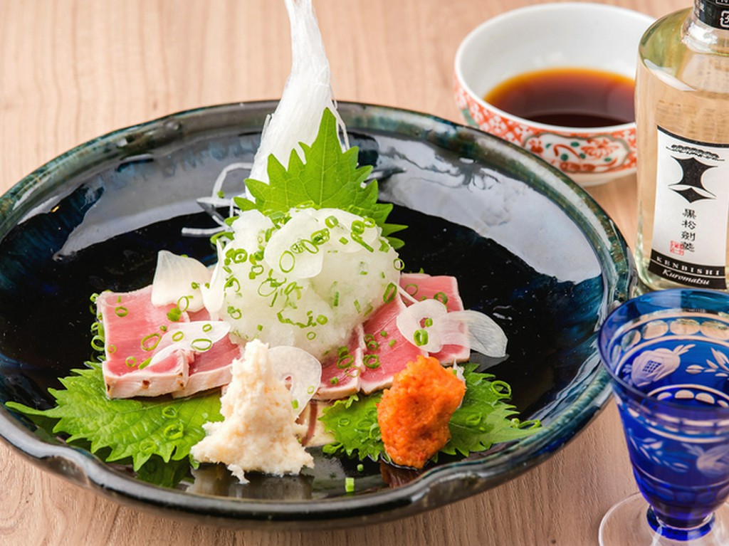 中トロの“とろけるような食感”を楽しめる『鮪叩き』