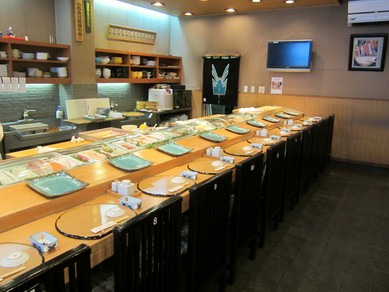 カウンター席がある