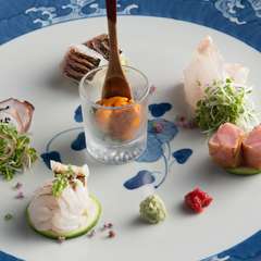 料理人の技がいきる、目でも楽しむ『お造り盛り合わせ』　
