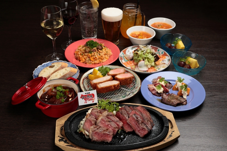 享用0℃熟成牛排套餐