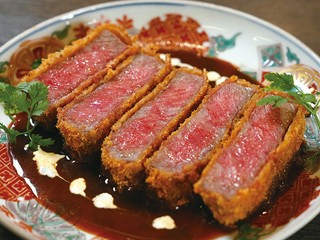 【おすすめ：デミグラス和牛カツ定食】