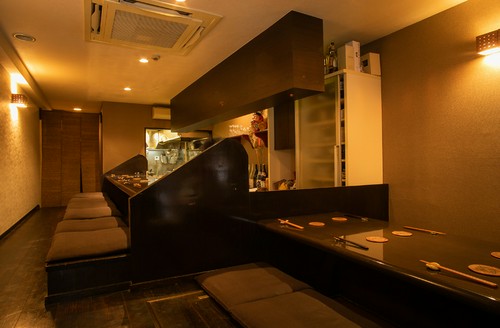 ブラウンを基調としたくつろげる雰囲気