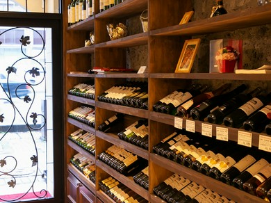 ワインも豊富にラインナップ