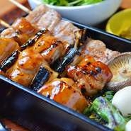 ソラリアプラザ店限定！
ねぎまと豚バラをお重で