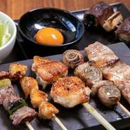 豚バラ
砂ズリ
ぼんじり
しそ巻
手羽塩
和牛すき焼き