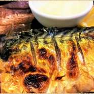 ●真イカの一夜干し …500円
●ホタテ …350円
●貝柱（1本） …300円
●エビ（1本） …300円
●ししゃも（1本） …130円
●塩サバ …480円
●銀ダラ …600円