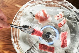 水晶板焼きコース