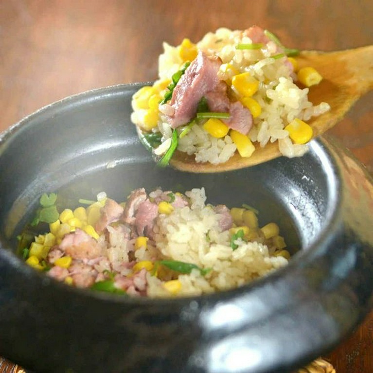本日の土鍋炊込みご飯