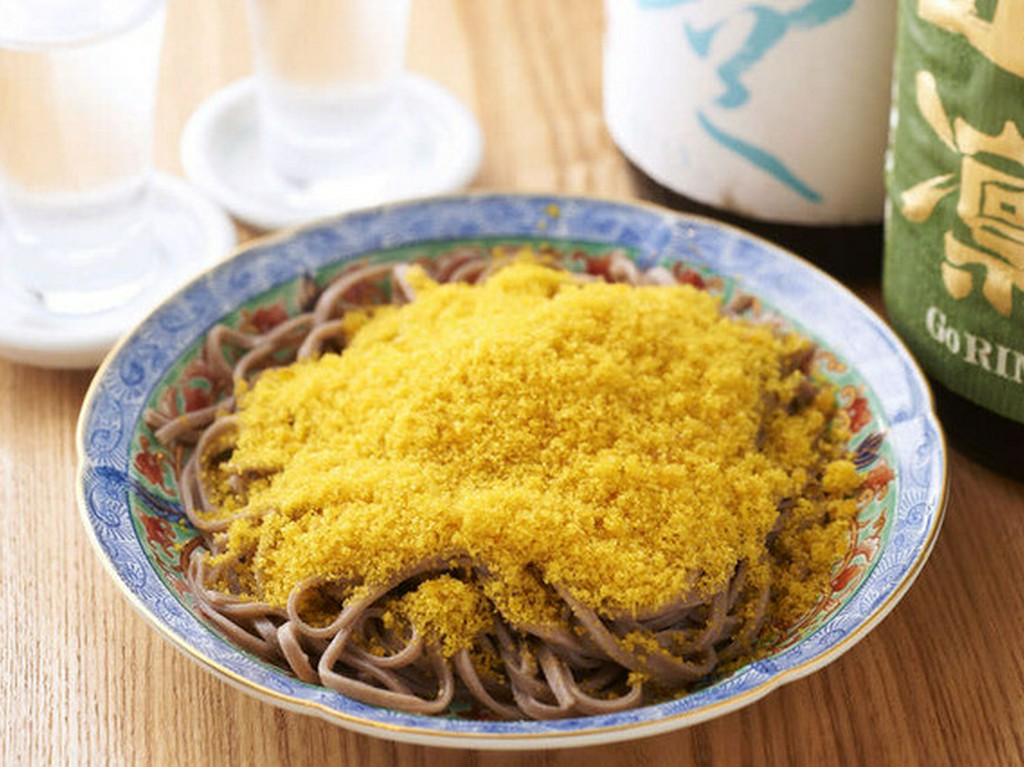からすみ蕎麦