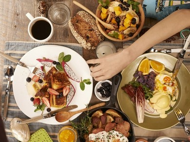 アクセスも抜群！開放的で気持ちの良いテラス席