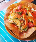 メキシカン風具材タップリサラダ。