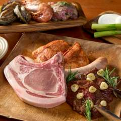 バラエティー豊かな食材を堪能できる『ターフ＆サーフBBQコース（2時間制）』