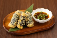 韓国海苔と春雨の磯辺揚げ