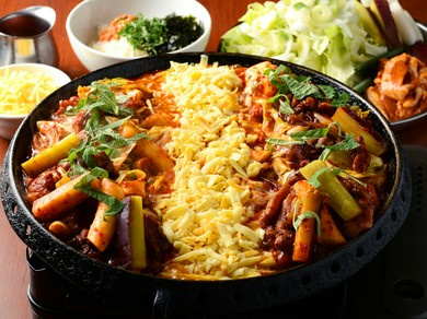 チーズダッカルビ ※1人前(2人前より)