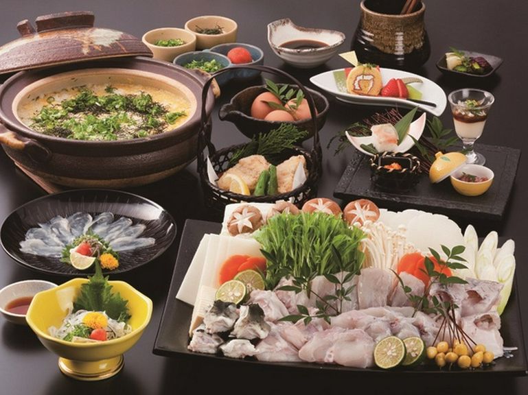 ふぐ鍋フルコース
