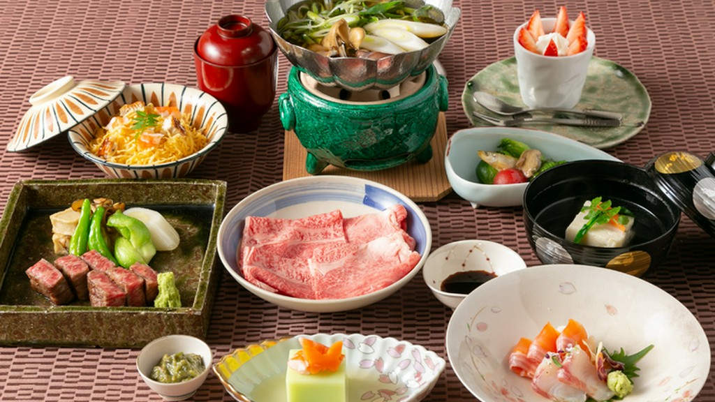 近江牛がメインの懐石料理。ランチや誕生日・接待・法事など、さまざまなシーンに『近江牛懐石』