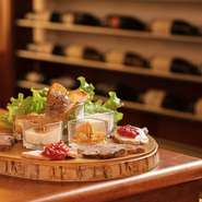 おまかせ前菜の盛り合わせ