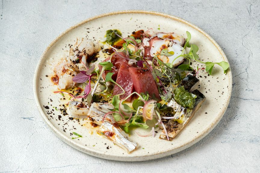 カルパッチョ5種盛り合わせ