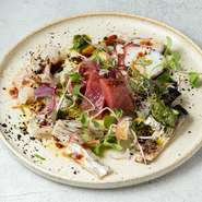 カルパッチョ５種盛り合わせ