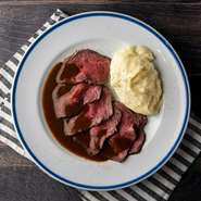 黒毛和牛 ローストビーフ グレイビーソース