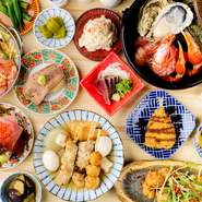 全130品が食べ飲み放題！