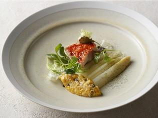 Spring2026 | 金目鯛のグリエ ホワイトアスパラガスのフォンダン