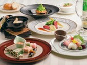 和食、洋食を同時に楽しめる折衷会席