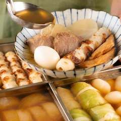 【アツアツおでん】味しみ大根、卵、肉の旨みあふれる茹でタン、焼き鳥おでんなど定番から変わり種まで！