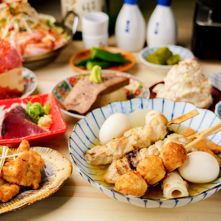 +1,100円で食べ飲み放題時間が1時間延長!!/混雑時は延長できない場合がございます