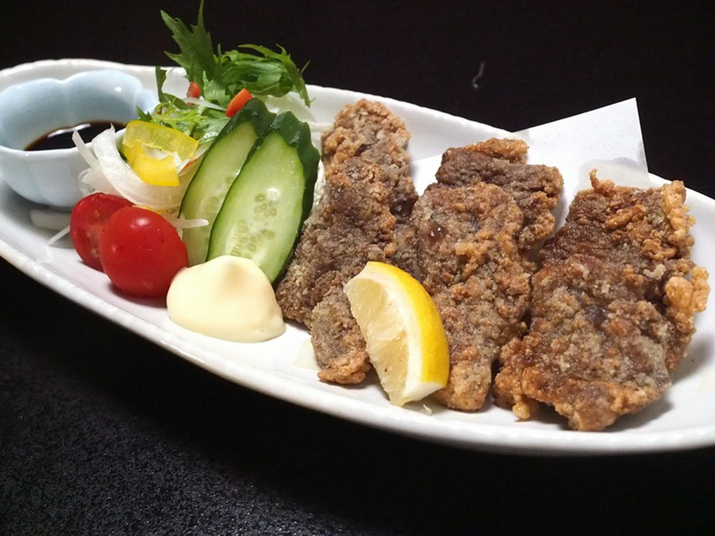 くじら竜田揚げ