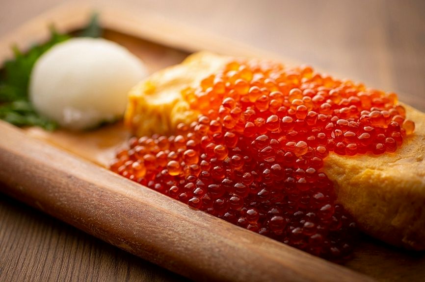 だし巻きいくらこぼれ