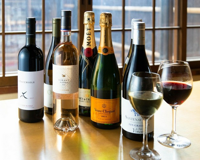 ワインにこだわっている